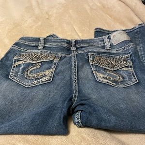 Size 18 silvers capri’s